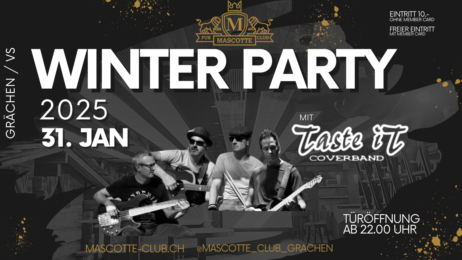Winter Party mit Taste iT | Mascotte Club