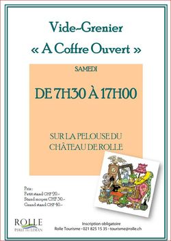 Affiche A Coffre Ouvert
