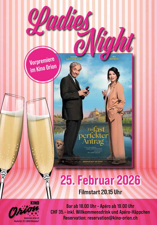 Ladies Night und Vorpremiere "Ein fast perfekter Antrag"