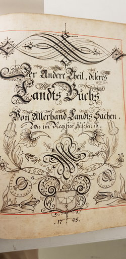Landsbuch 1745