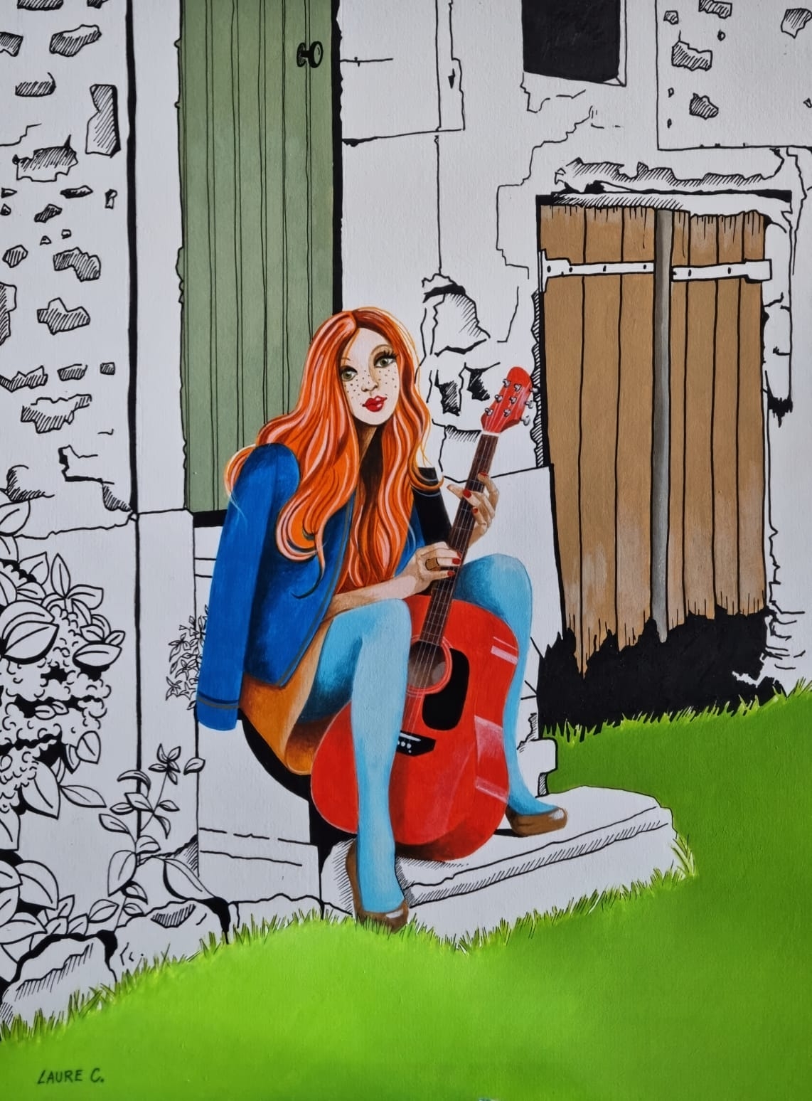 Grange à Émile : Laure C. "Les coquettes chez Émilie"