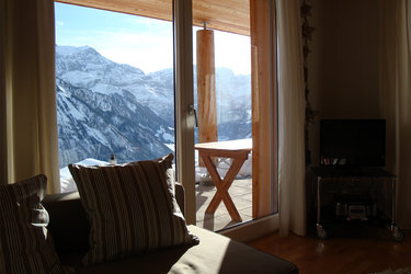 Aussicht vom Sofa