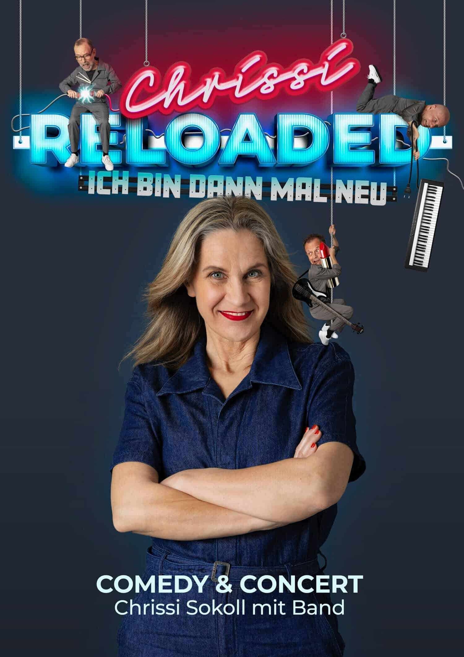 Titelbild des Events: Chrissi Reloaded mit "Ich bin dann mal neu" im Gleis21