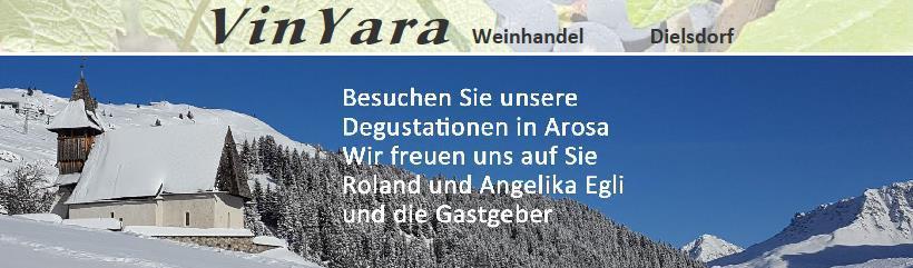 Weindegustation im Restaurant Gspan