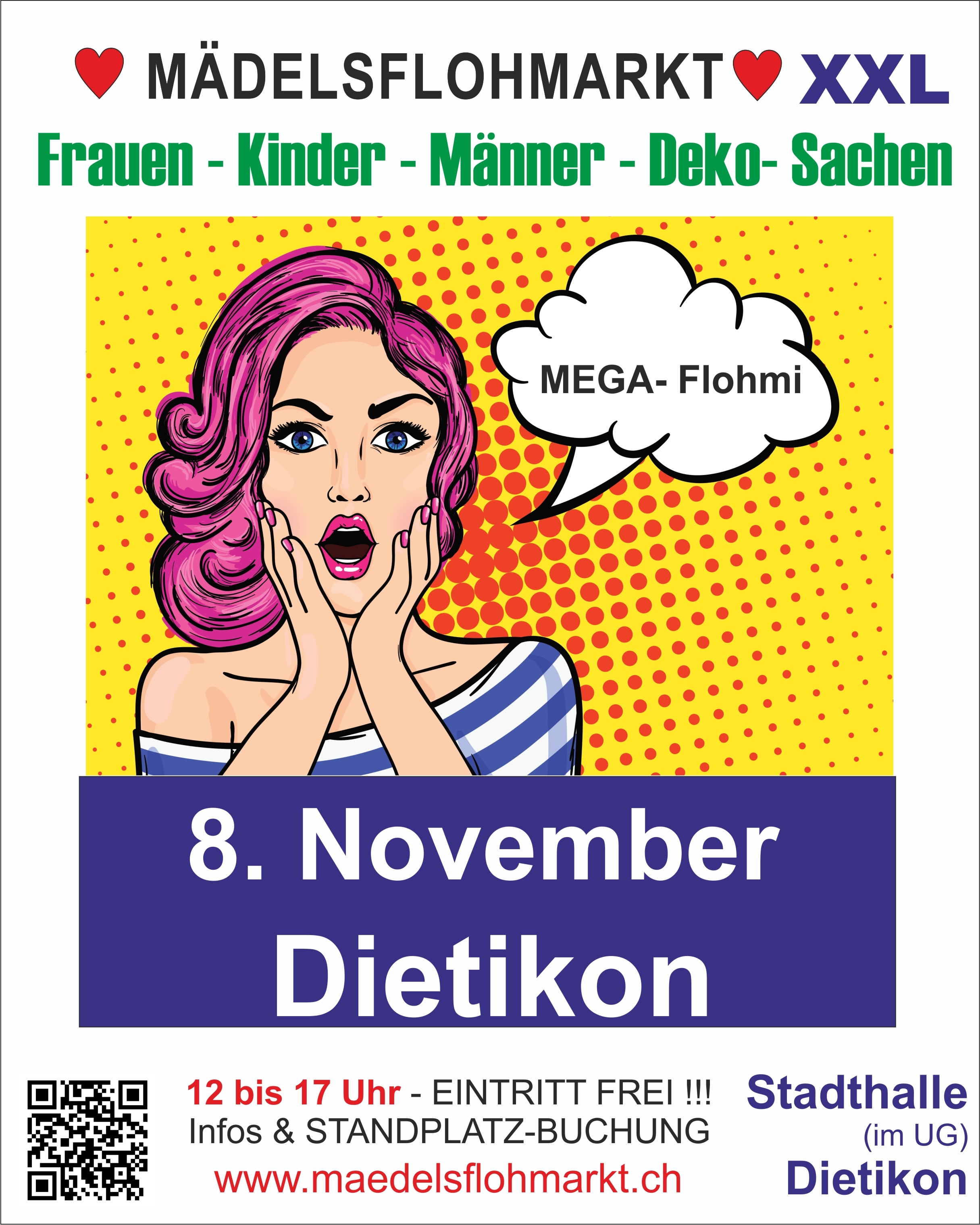 Titelbild des Events: MÄDELSFLOHMARKT XXL in Dietikon 