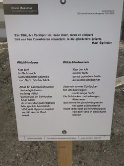 2019 meets 1919 - der mobile, temporäre Lyrik-Weg - 1