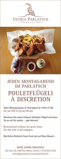 Pouletflügeli à Discretion