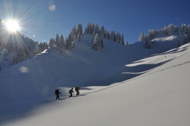 Schneeschuhlaufen
