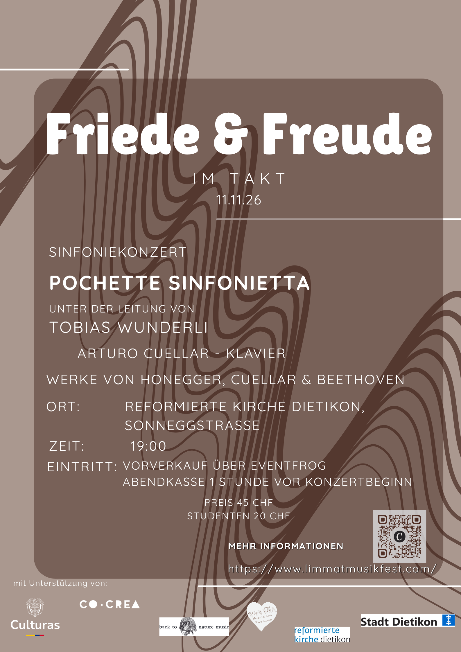 Titelbild des Events: Friede und Freude im Takt