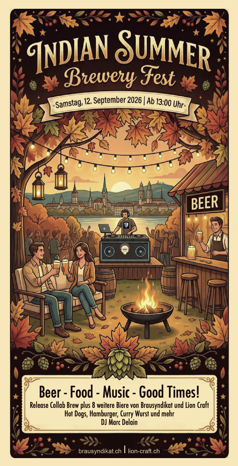Titelbild des Events: INDIAN SUMMER - BREWERY FEST