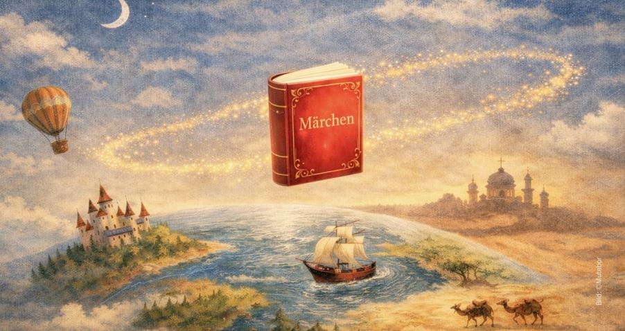 Titelbild des Events: Heiter weiter! Schöne Märchen voller Schalk und Weisheit