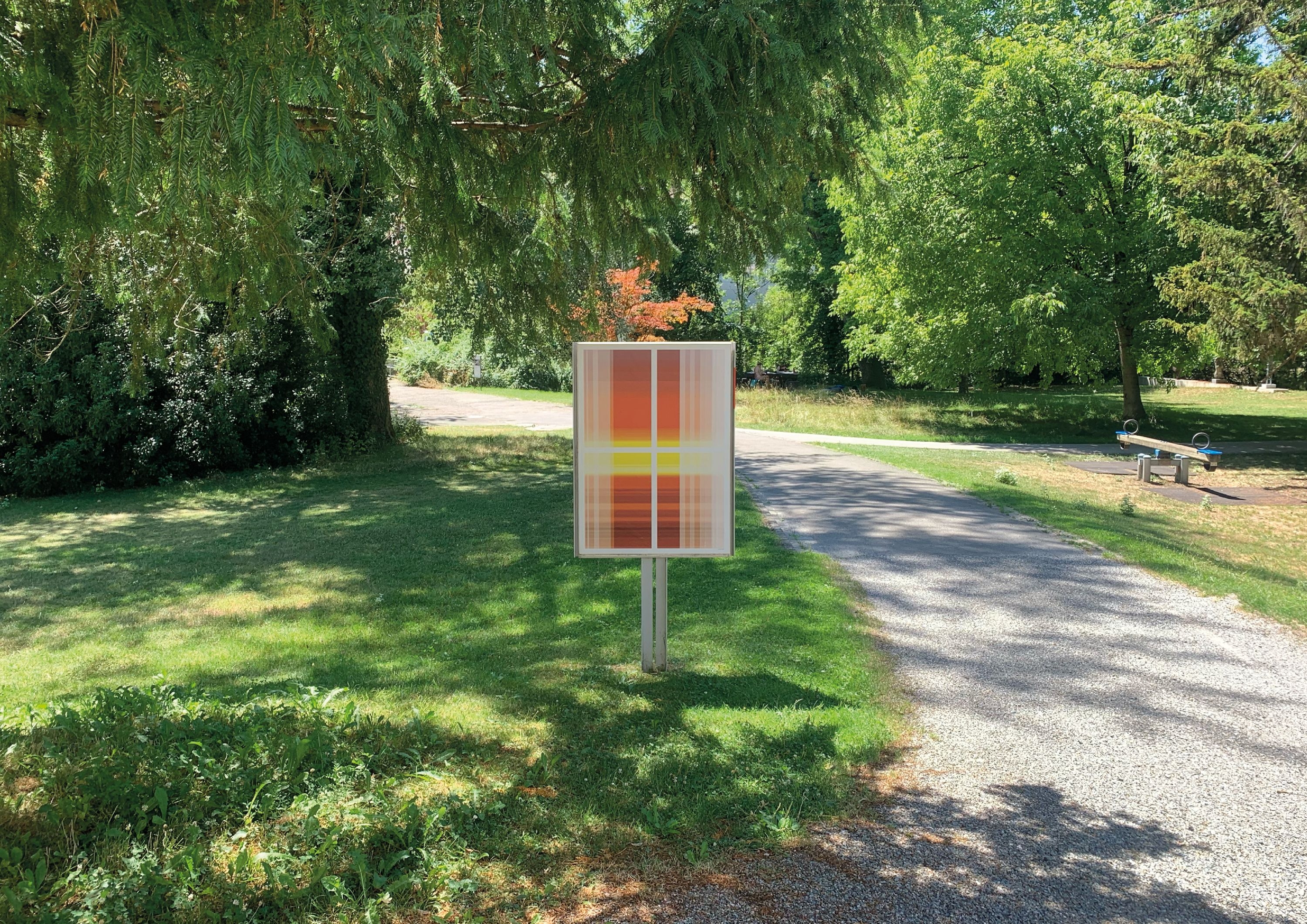 Kunstplakatausstellung „Views" - Künstlergespräch mit Patric Sandri