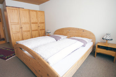 Schlafzimmer Ferienwohnung Amden