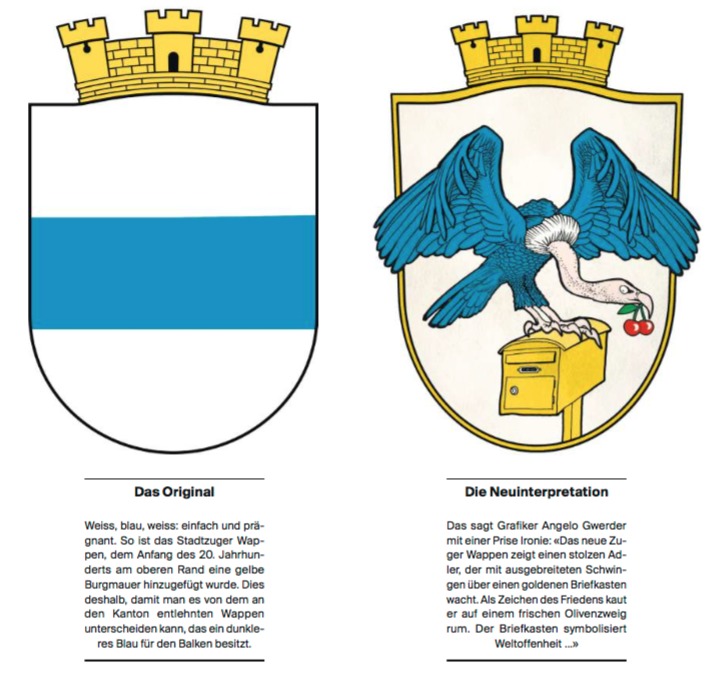 Wappen stadt zug