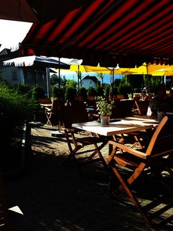 Restaurant Biber: Aussenbereich