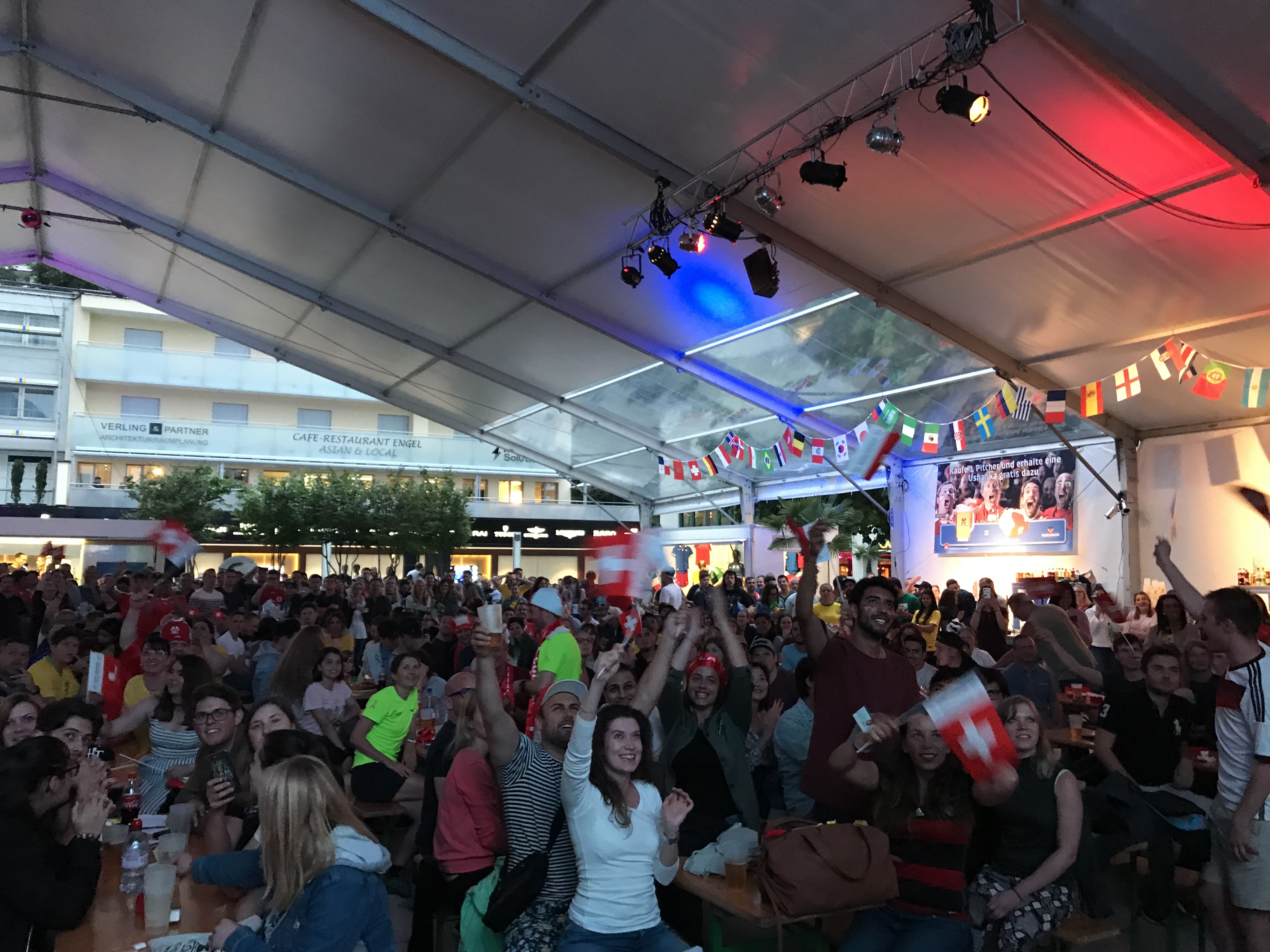 WM-Meile Vaduz: Grösstes Public Viewing in der Region