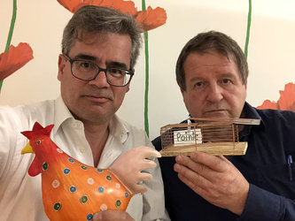 Der Witz - die unterschätzte literarische Gattung. Mit Urs Heinz Aerni und Hanspeter Müller-Drossaart. Quelle: uha