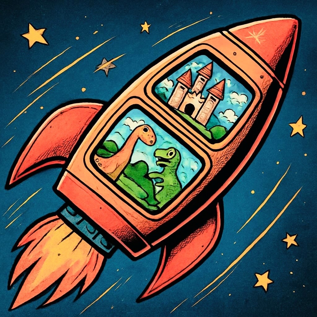 Titelbild des Events: Geschichtenrakete