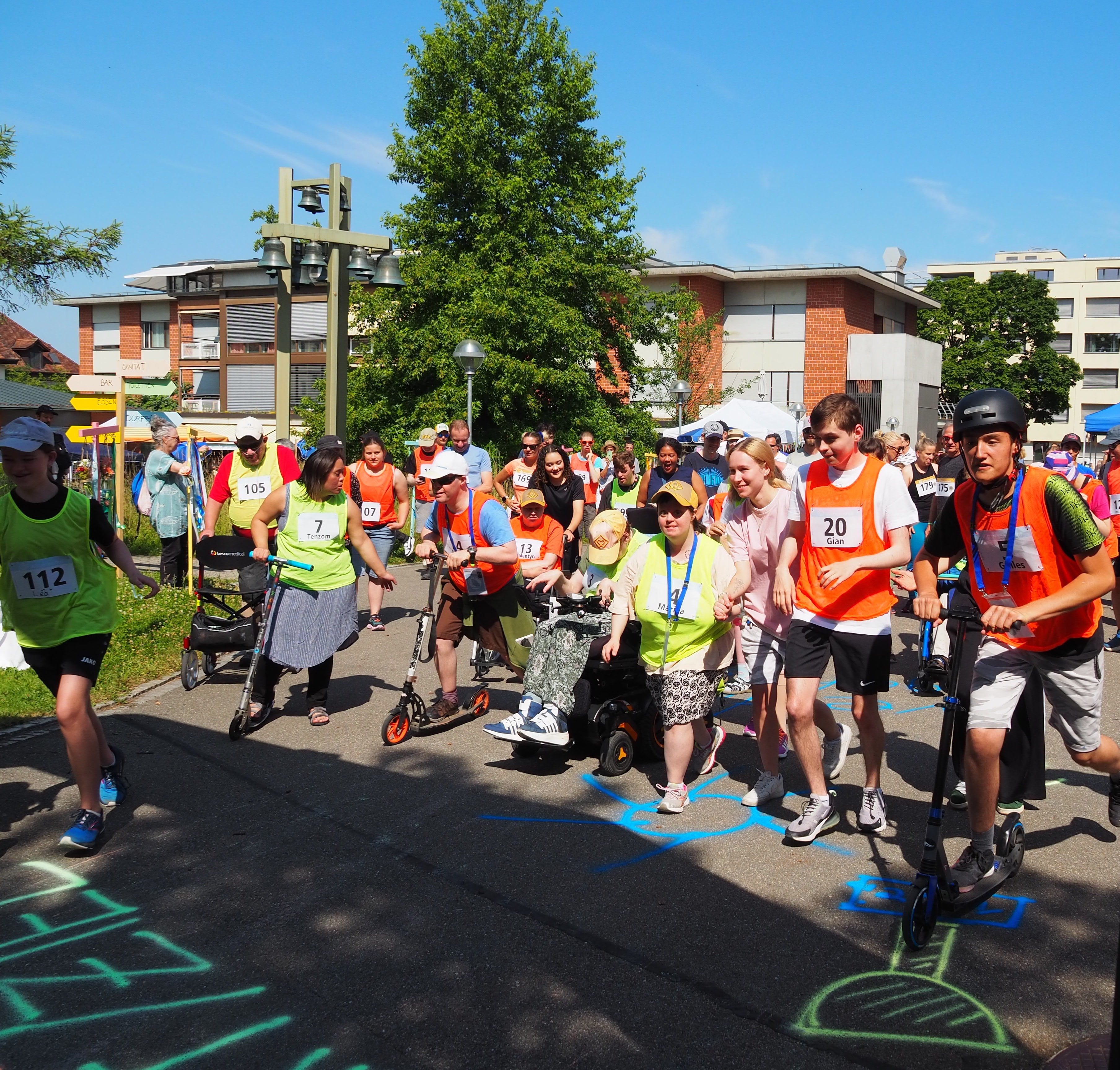 Wagi Lauf mit Konzert