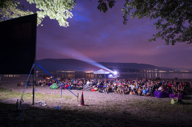 Cinéma Open Air à Yvonand VD (© Roadmovie / Photo Ruedi Flück)