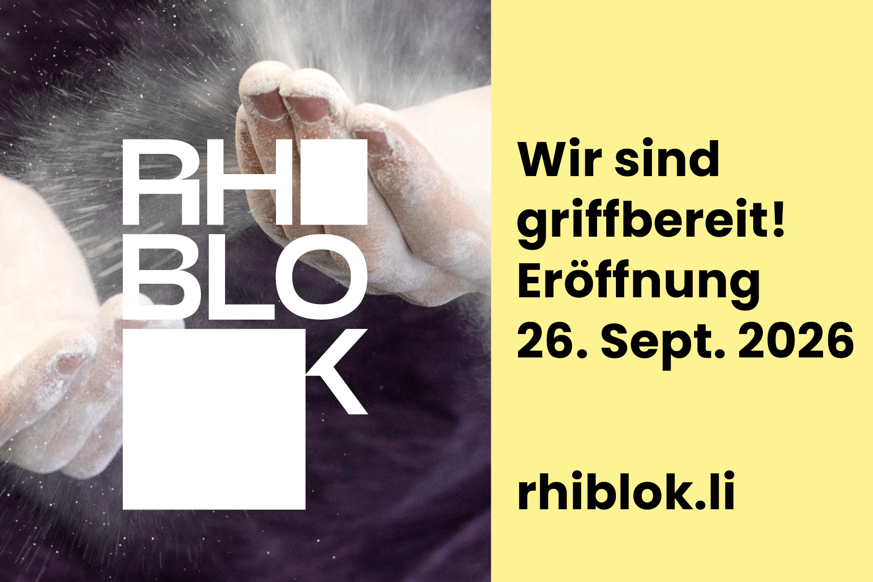 Rhiblok Eröffnung – Ein Fest zum Entdecken, Ausprobieren und gemeinsam feiern.