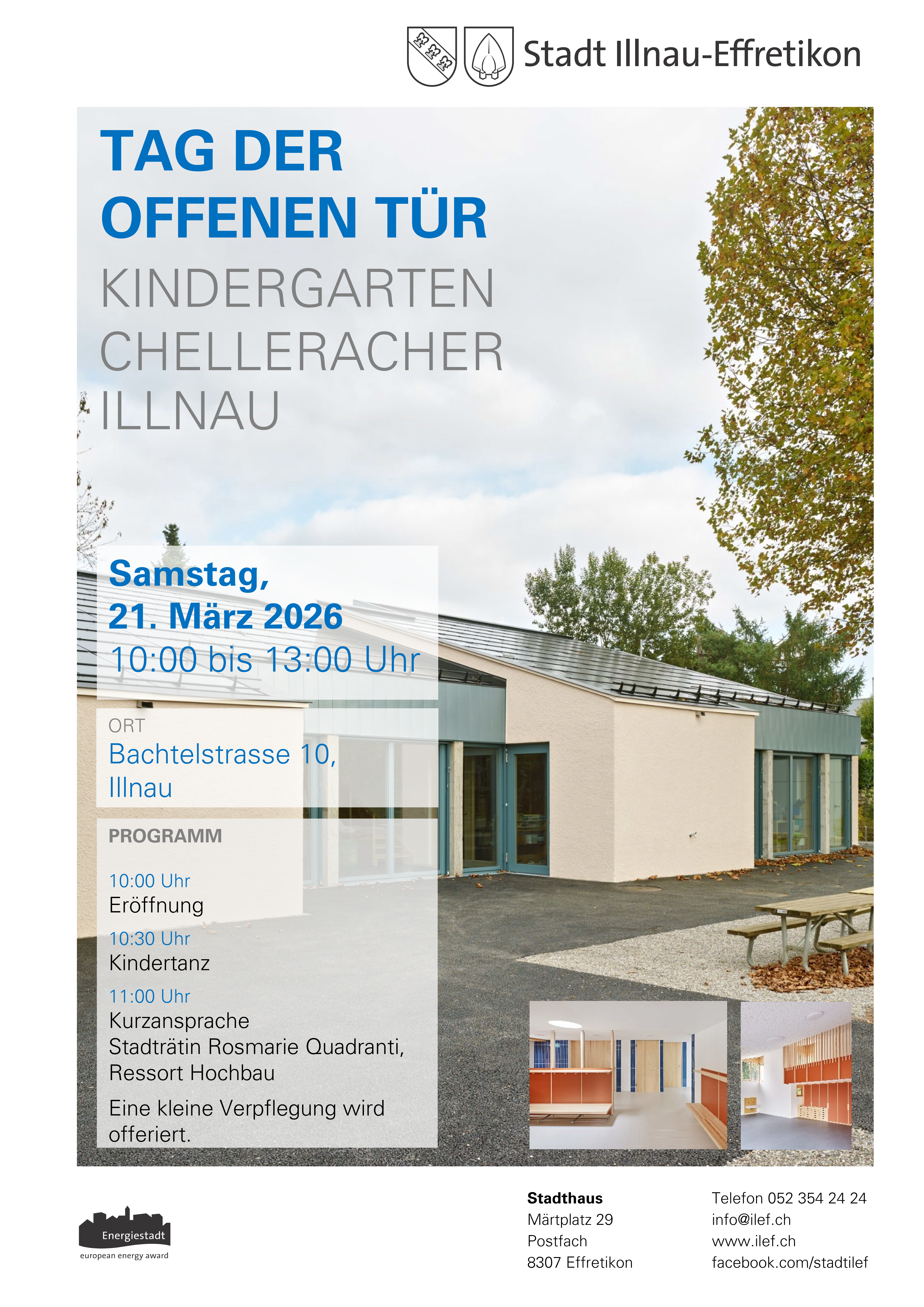 Tag der offenen Tür - Kindergarten Chelleracher, Illnau