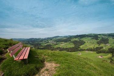 Herrliche Aussicht!Direkt am Wander- und Bikenetz gelegen.