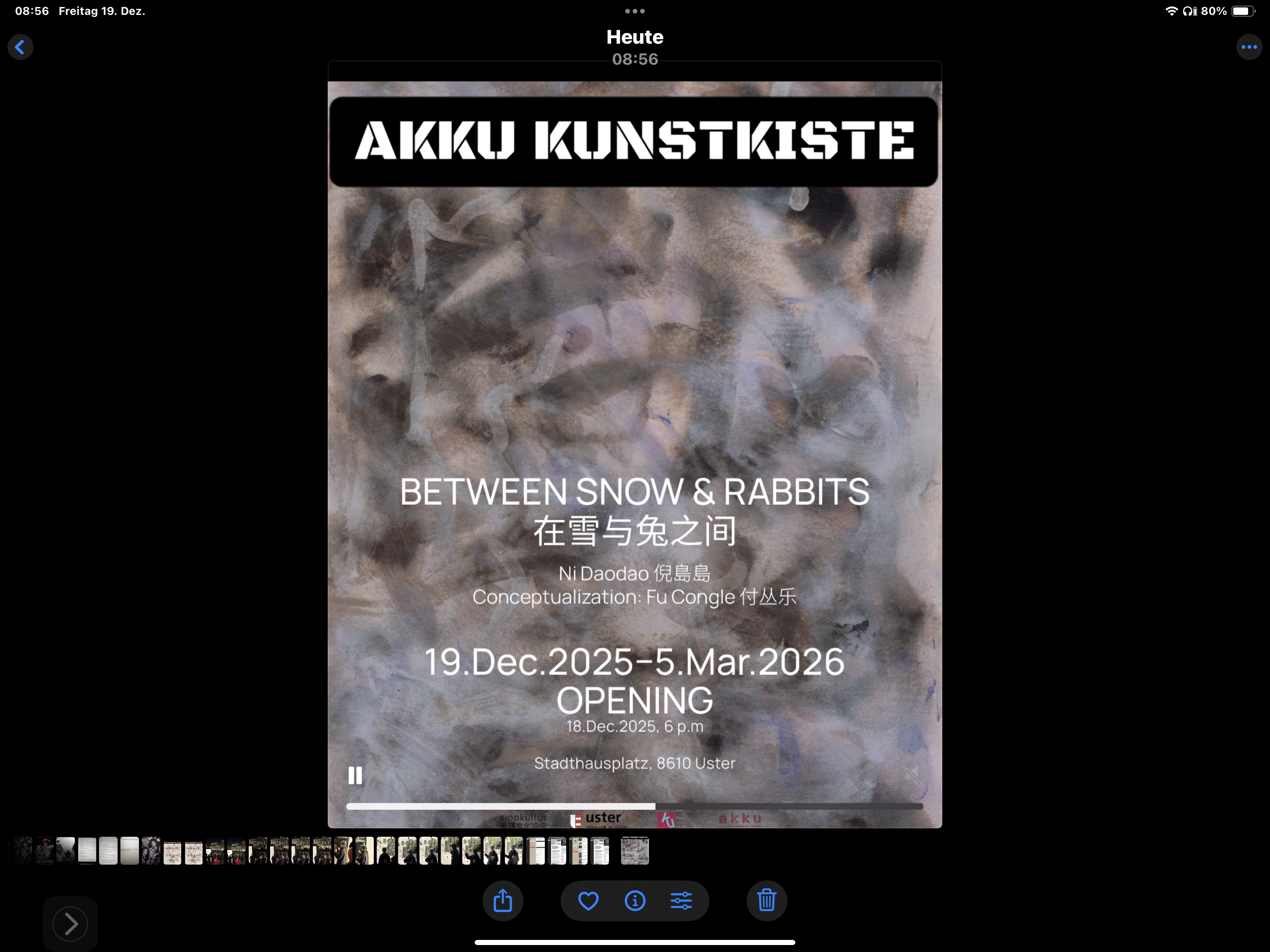 AKKU KUNSTKISTE USTER