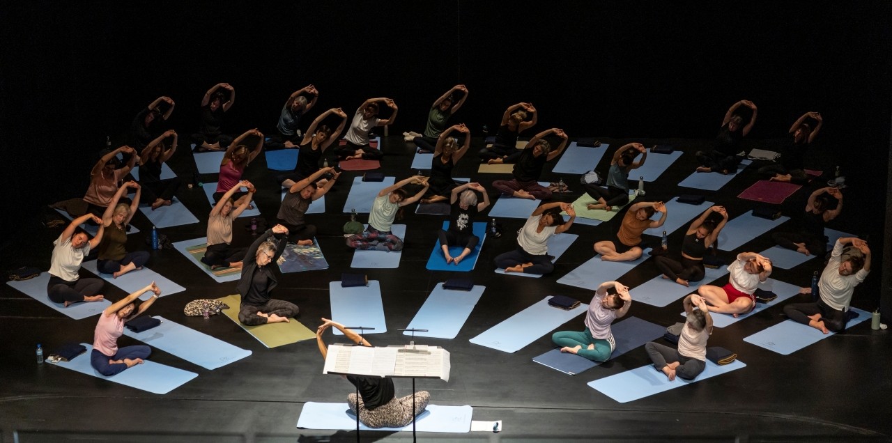 Titelbild des Events: Yoga & Musik im Februar