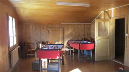 das Haus bietet viel Platz für Spiel und Spass