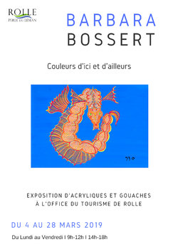 Barbara Bossert - Exposition mars 2019