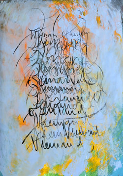 Mischtechnik, 70 x 100 cm