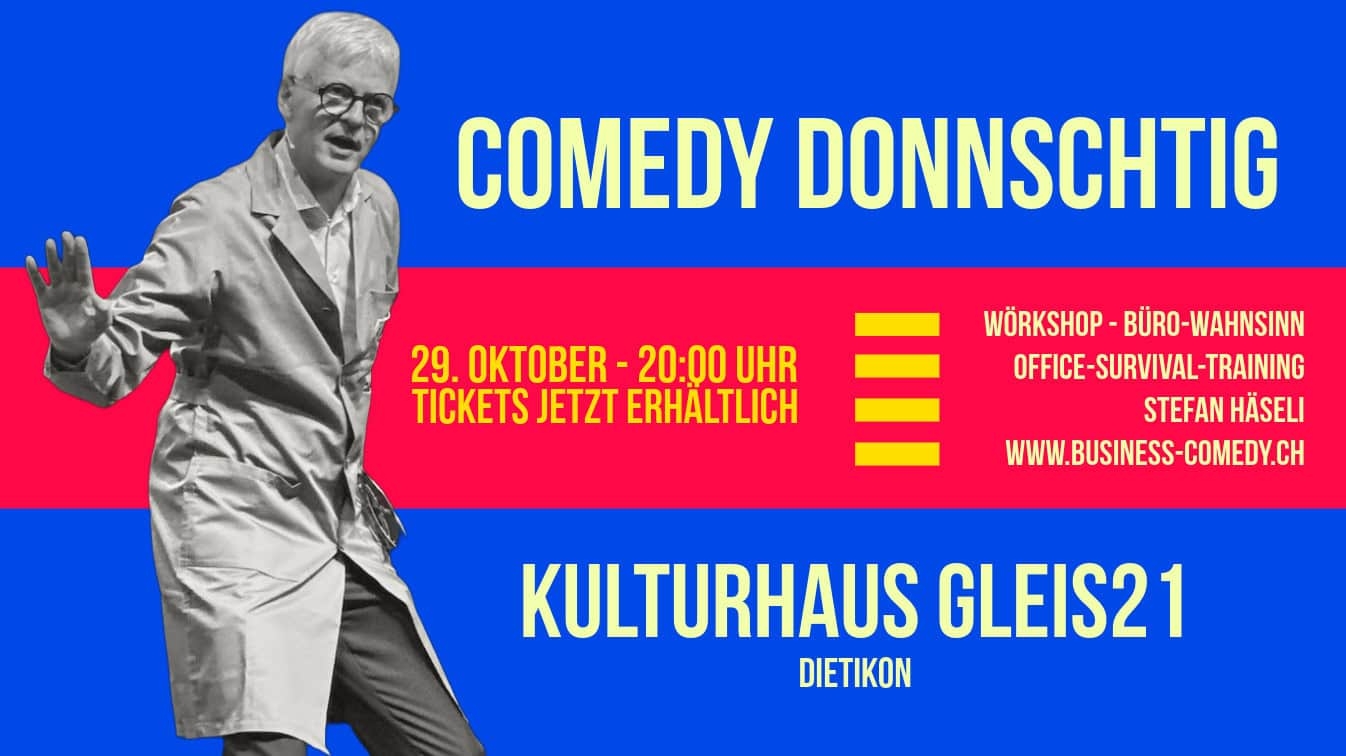 Titelbild des Events: Business Comedian Stefan Häseli