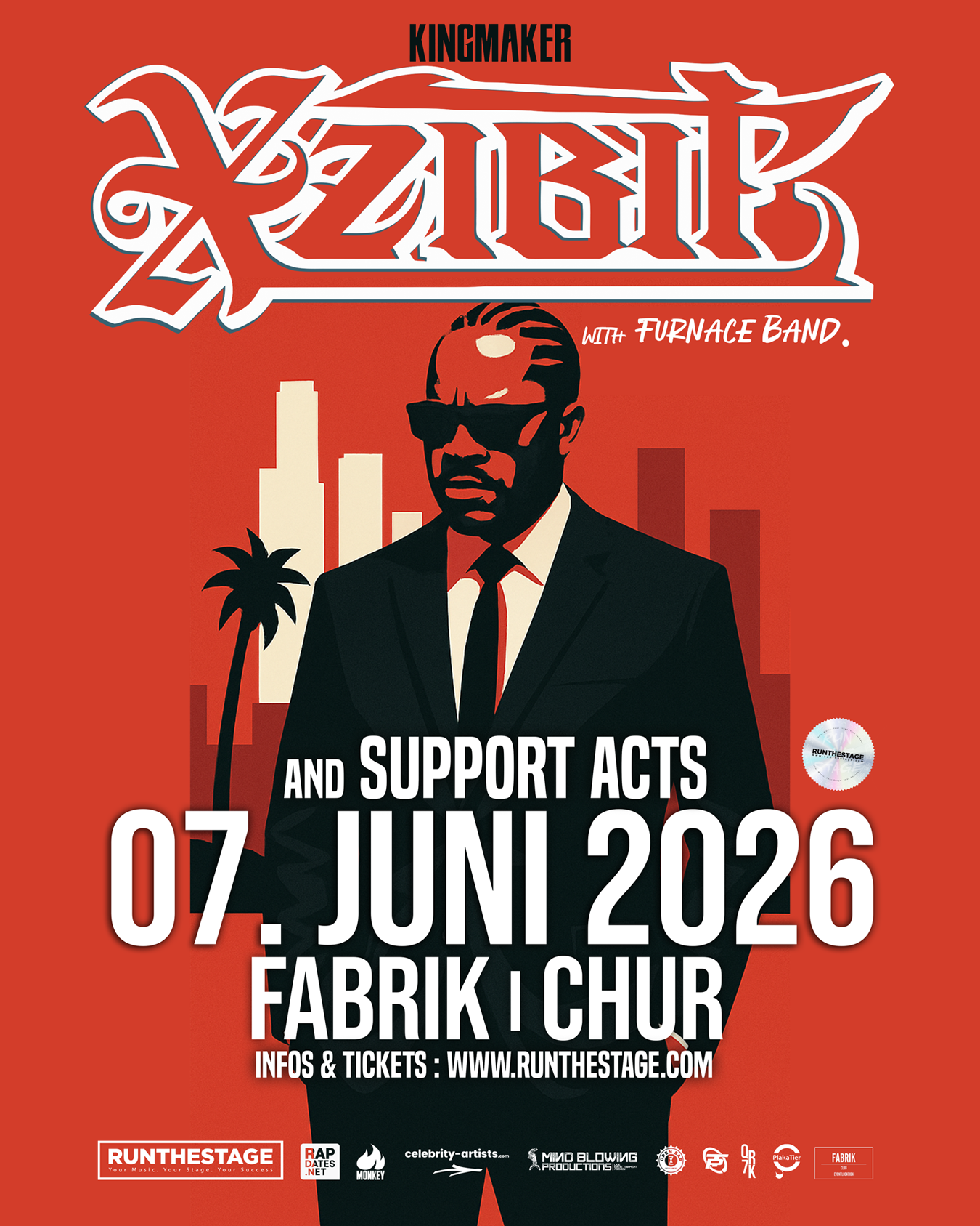 Xzibit (US) with Furnace Band - Chur - Churkultur