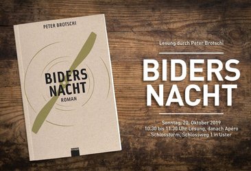 "Biders Nacht" Lesung von Peter Brotschi - 1