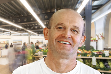 Köbi Reutlinger, Milchzentrale «Grüne Kuh»