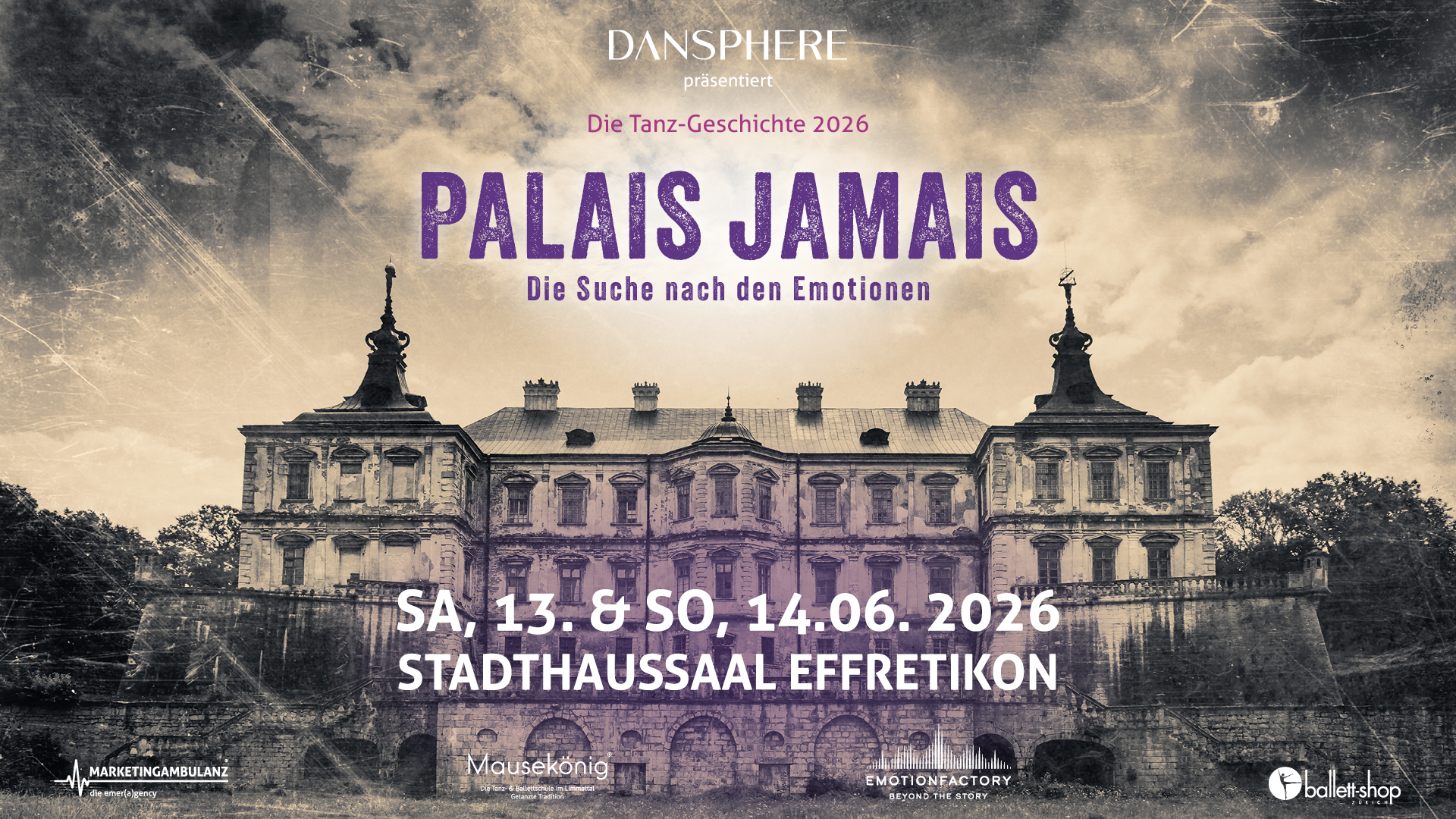PALAIS JAMAIS - DIE SUCHE NACH DEN EMOTIONEN