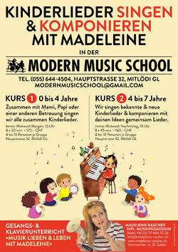 Kinderlieder SINGEN und KOMPONIEREN mit Madeleine - 1