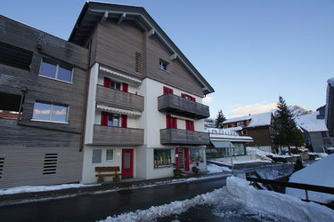 Aussenansicht im Winter, Ferienwohnung Heimethus