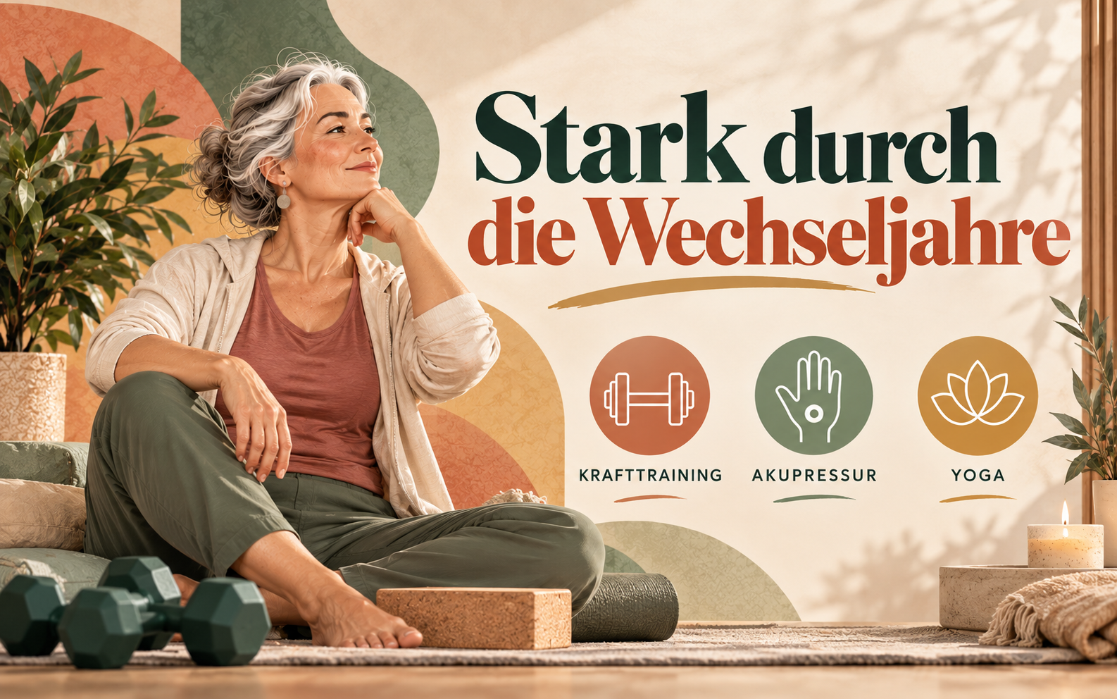 Stark durch die Wechseljahre