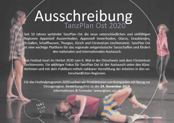 Ausschreibung TanzPlan Ost 2020 - 1