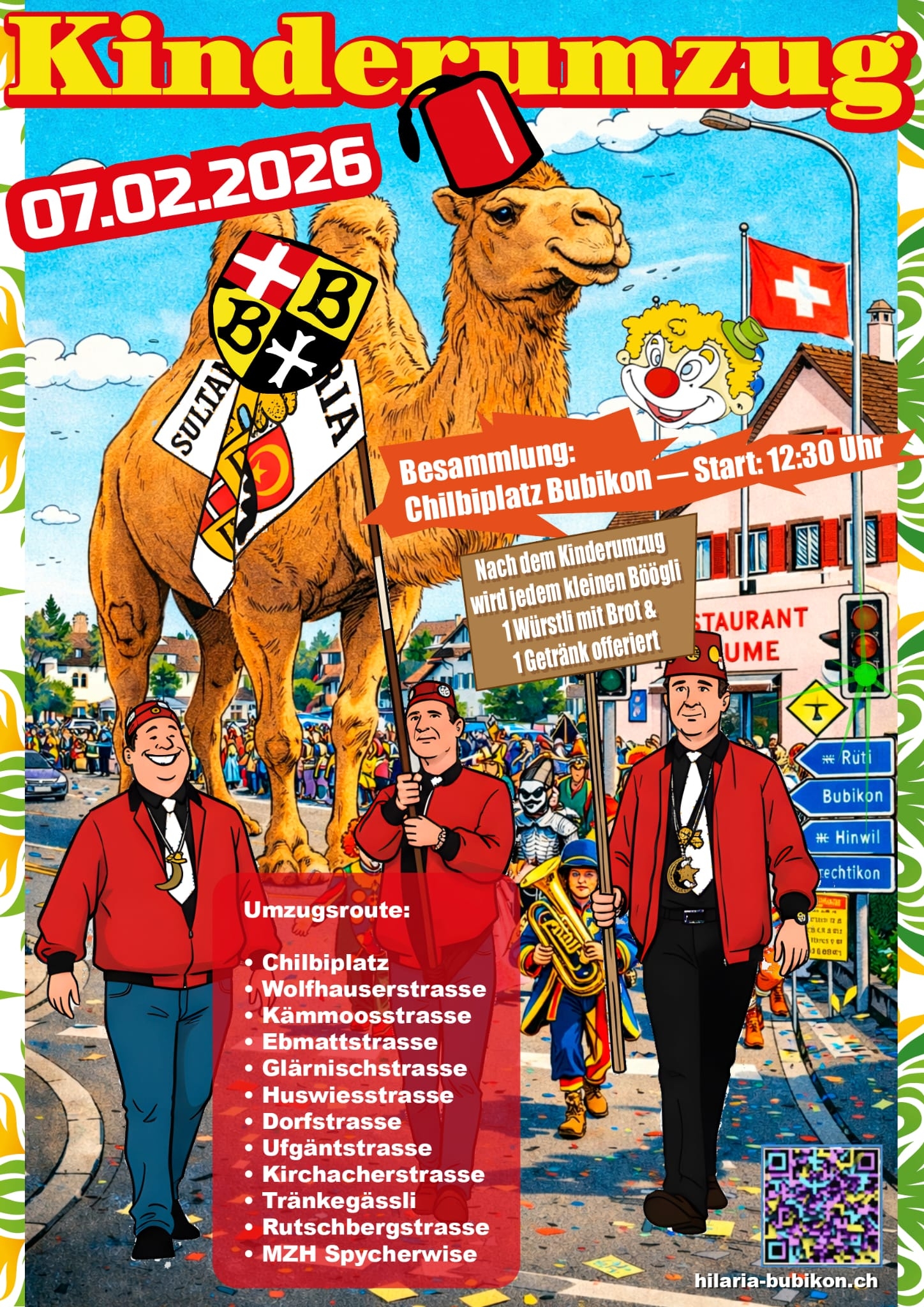 Kinderfasnacht mit Umzug und Maskenball