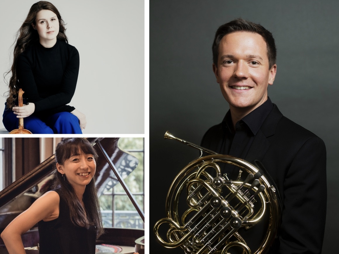 HORNTRIO – IVO DUDLER Horn - FRIEDERIKE STARKLOFF Violine - AKIKO NIKAMI Klavier