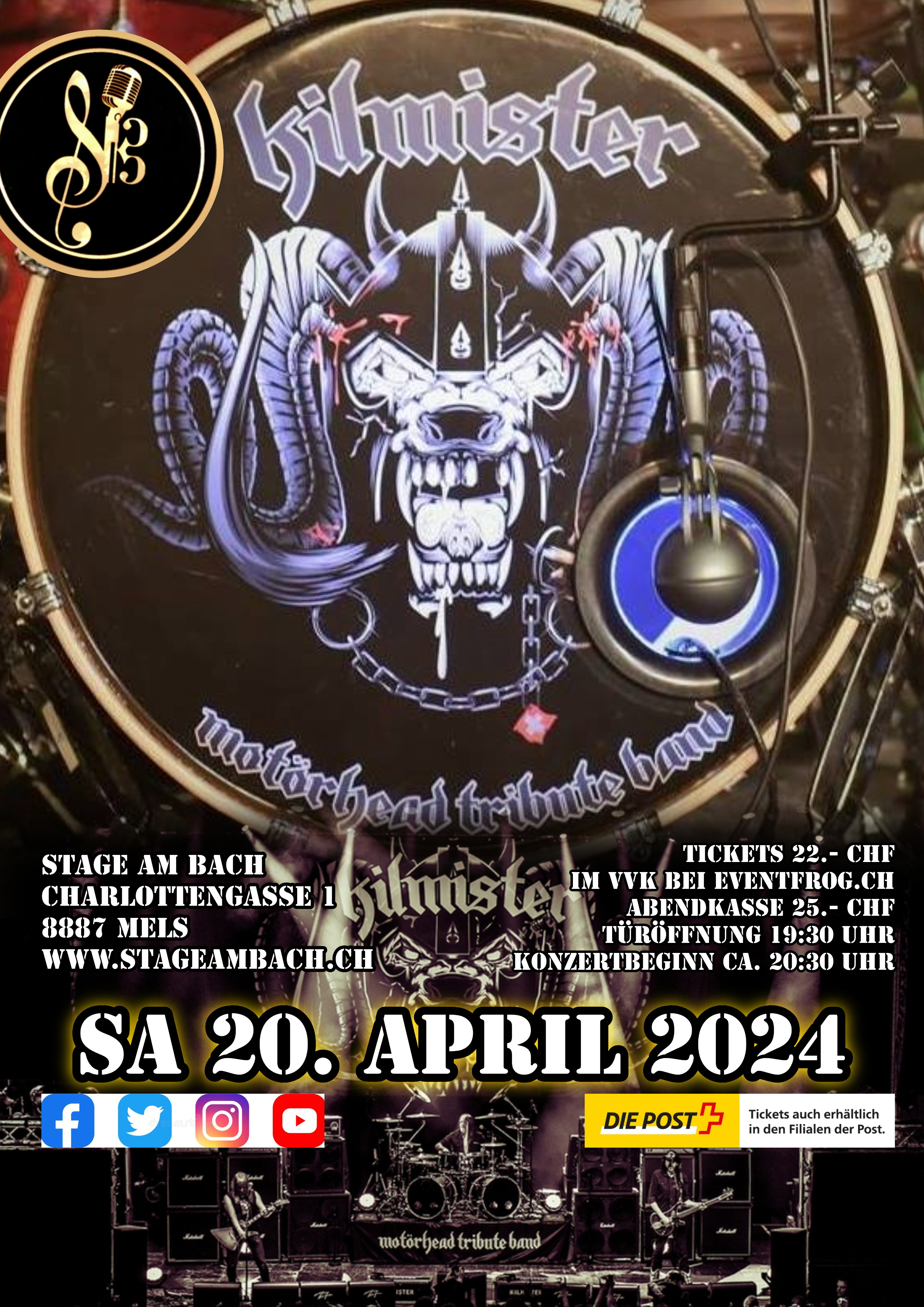 Kilmister - Die authentischste Motörhead-Tribute-Band Europas