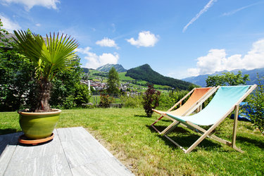 Bijou am Bach Sitzplatz