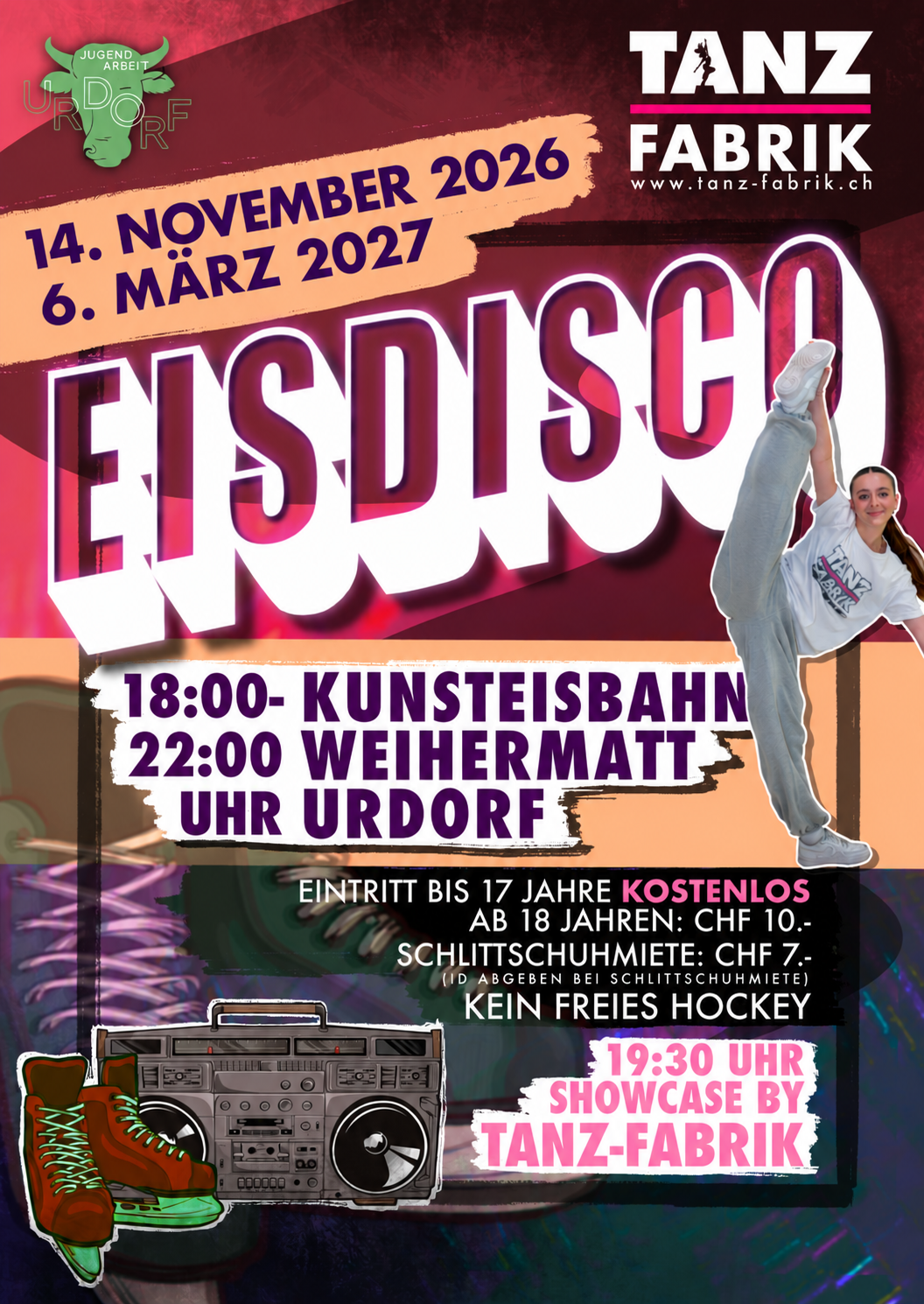 Titelbild des Events: Eisdisco