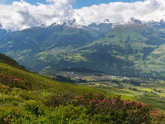 "Herrlicher Blick " geführte Tageswanderung in Obersaxen Mundaun - 1