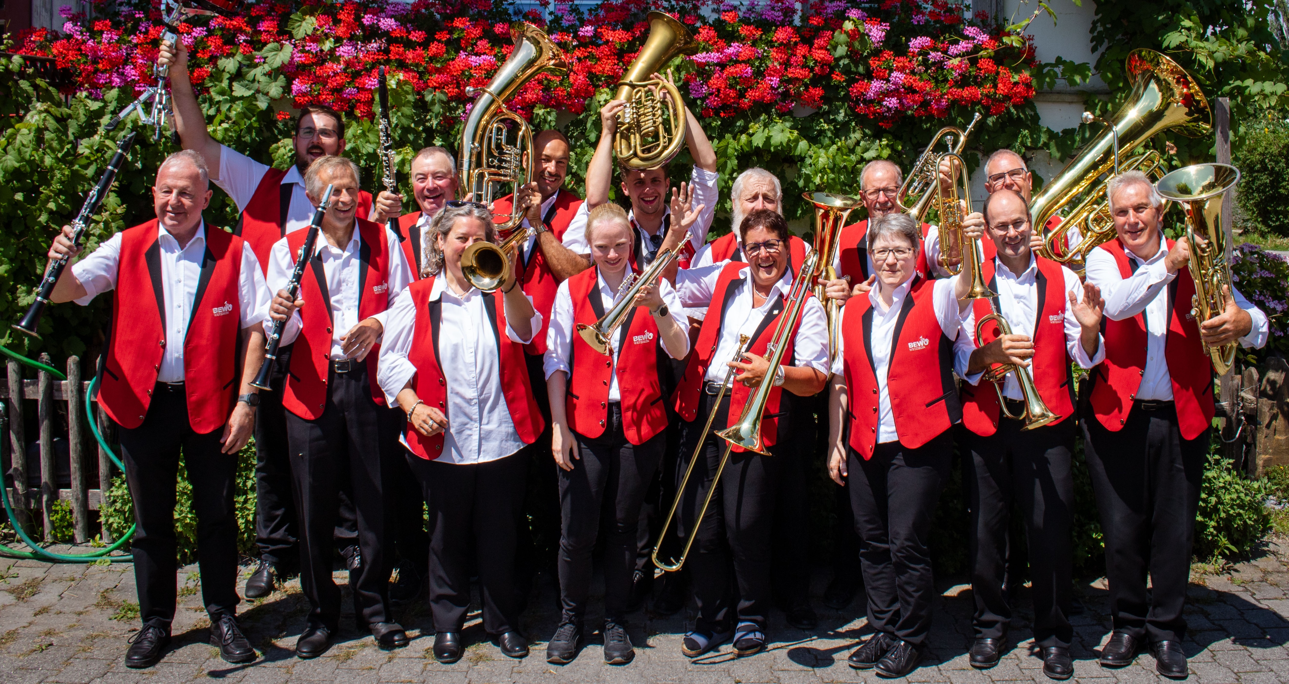 Frühschoppenkonzert der Blaskapelle BEWO