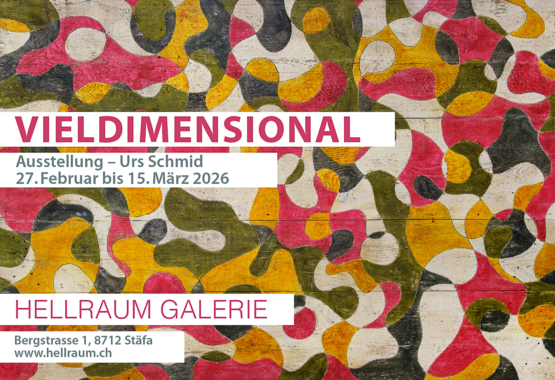 Vieldimensional - Urs Schmid - Kunstausstellung