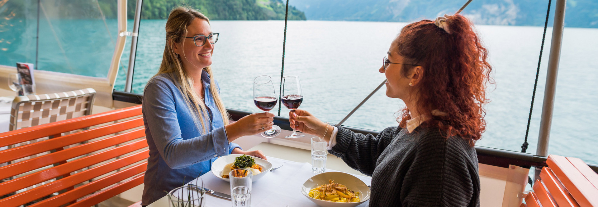 Mittagsschiff - Mittagessen auf dem See